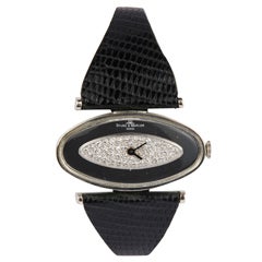Baume & Mercier White Gold, Onyx and Diamond Wristwatch