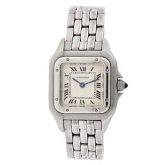 Cartier Lady's Stainless Steel Panthere Mini Wristwatch