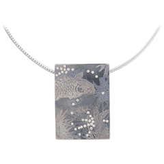Atelier Zobel Peter Schmid Diamond Silver Gold Platinum Koi Pin/Pendant 1