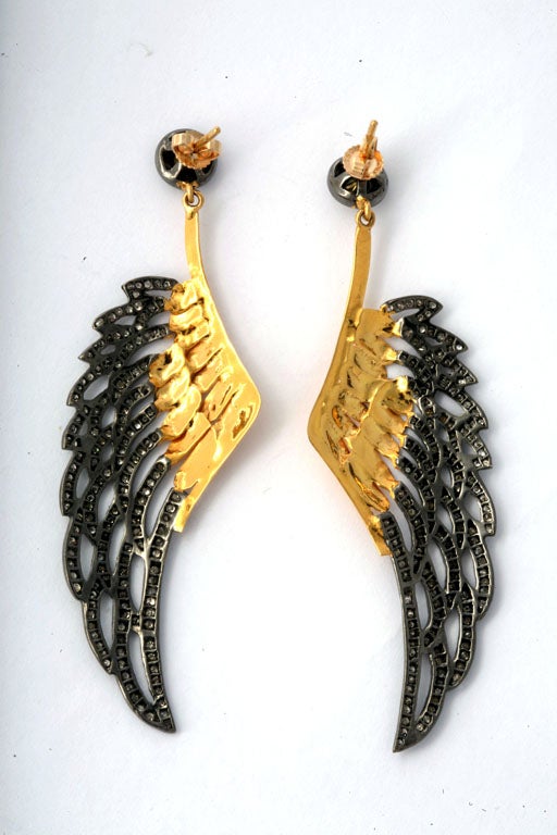 Contemporary Wing Earrings