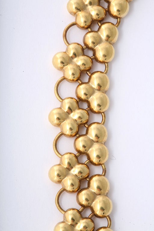 Women's Gold and Diamond Necklace For Sale