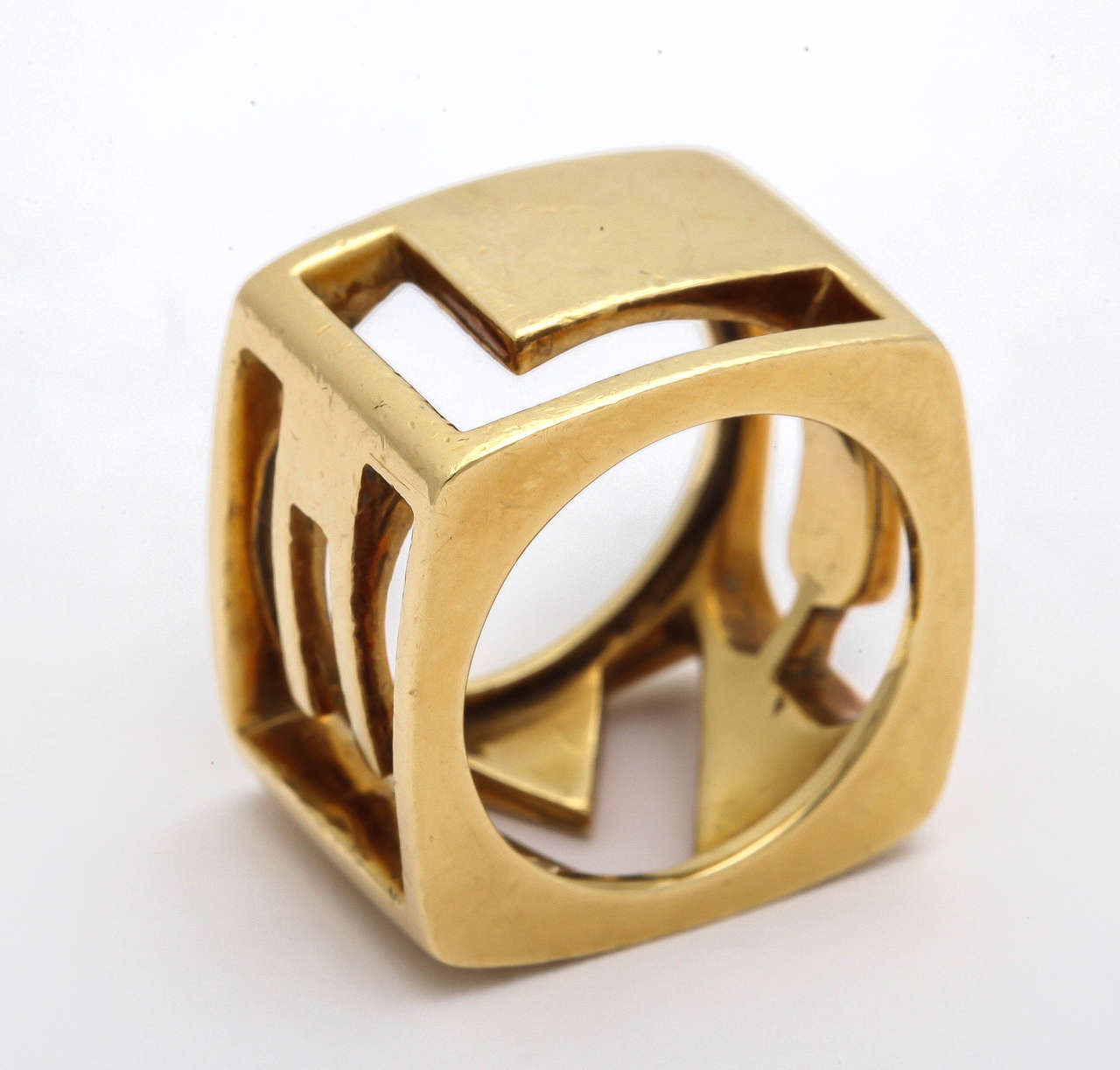 tiffany gold love ring