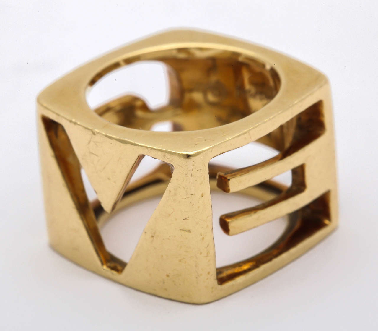 1970s Tiffany & Co. Gold Love Ring In Excellent Condition In New York, NY