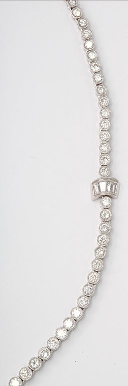 Women's Boucheron Diamond Sautoir with South Sea Pearls For Sale