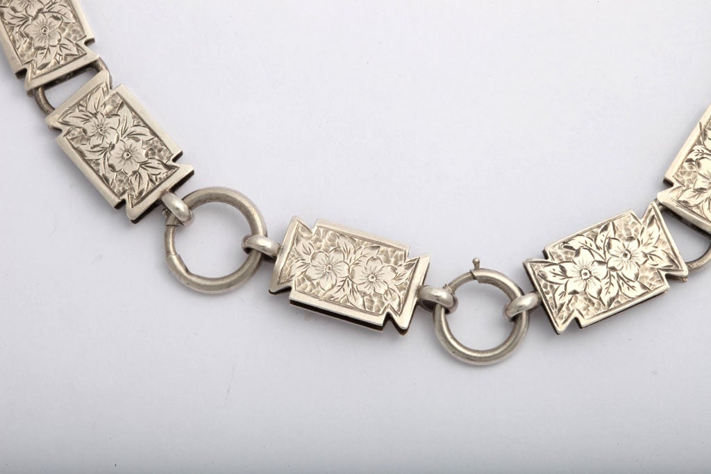 English Sterling Bookchain Necklace For Sale (Free Shipping) at 1stDibs