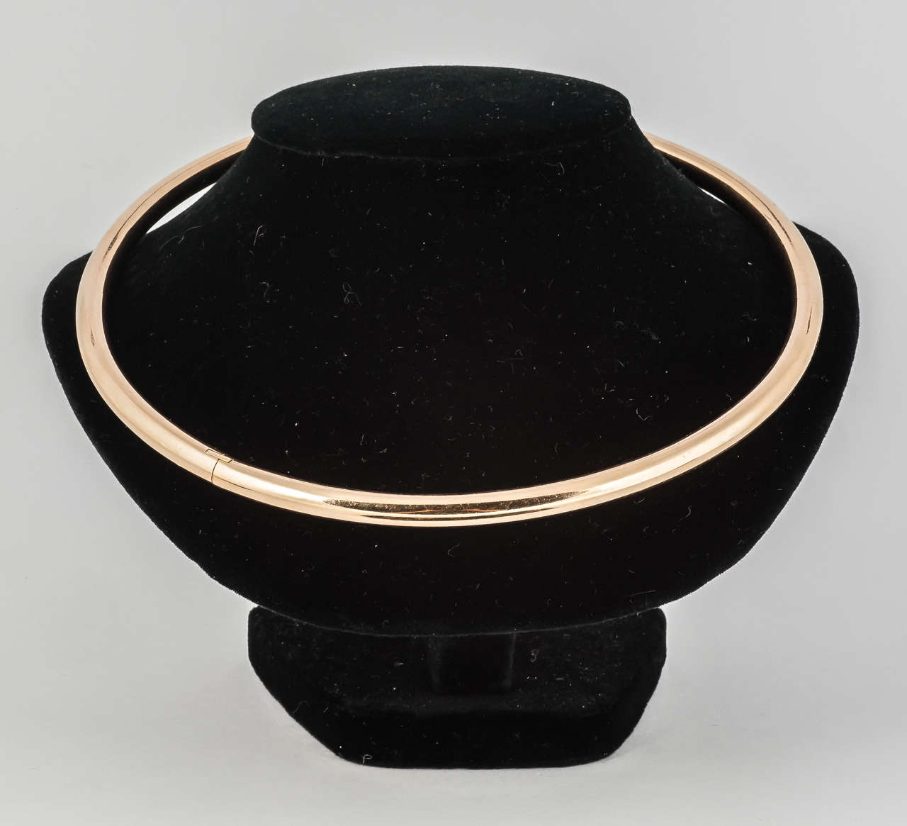 Victorian Gold Hinged Torque Necklace at 1stDibs