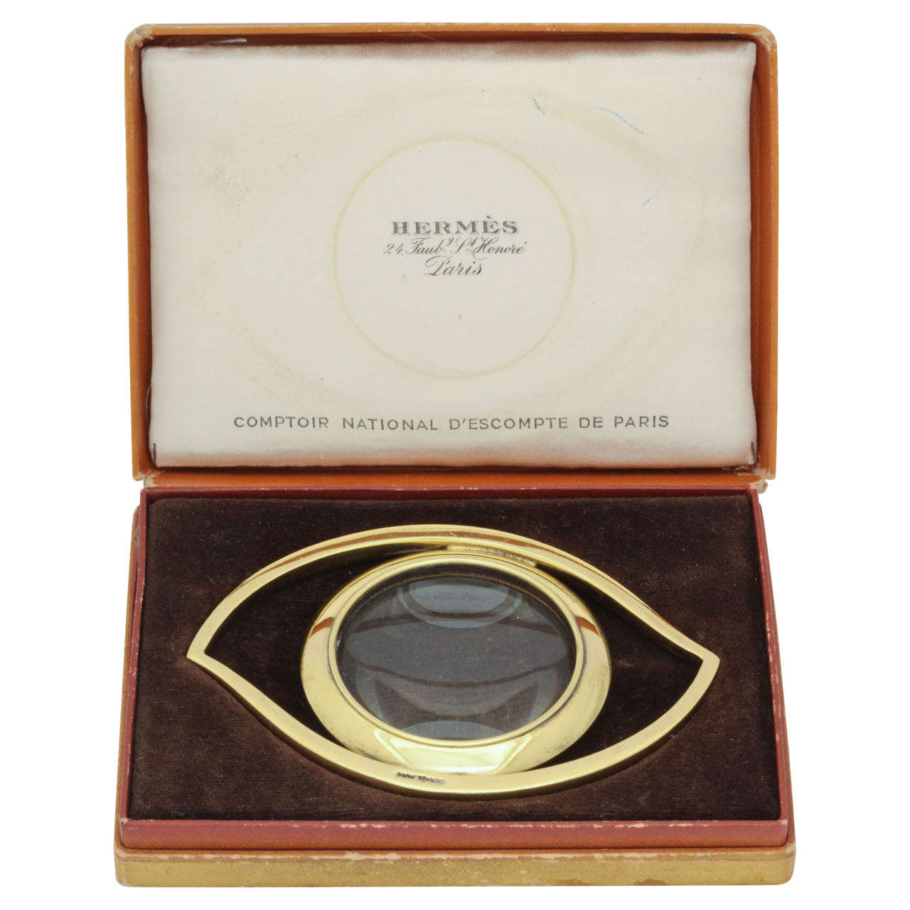 Hermes Eye Desk Magnifying Glass in the Original Box