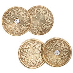 Vintage Symbolic Art Deco Cufflinks