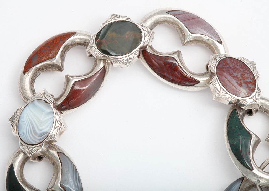 Victorian Scottish Agate Bracelet 2