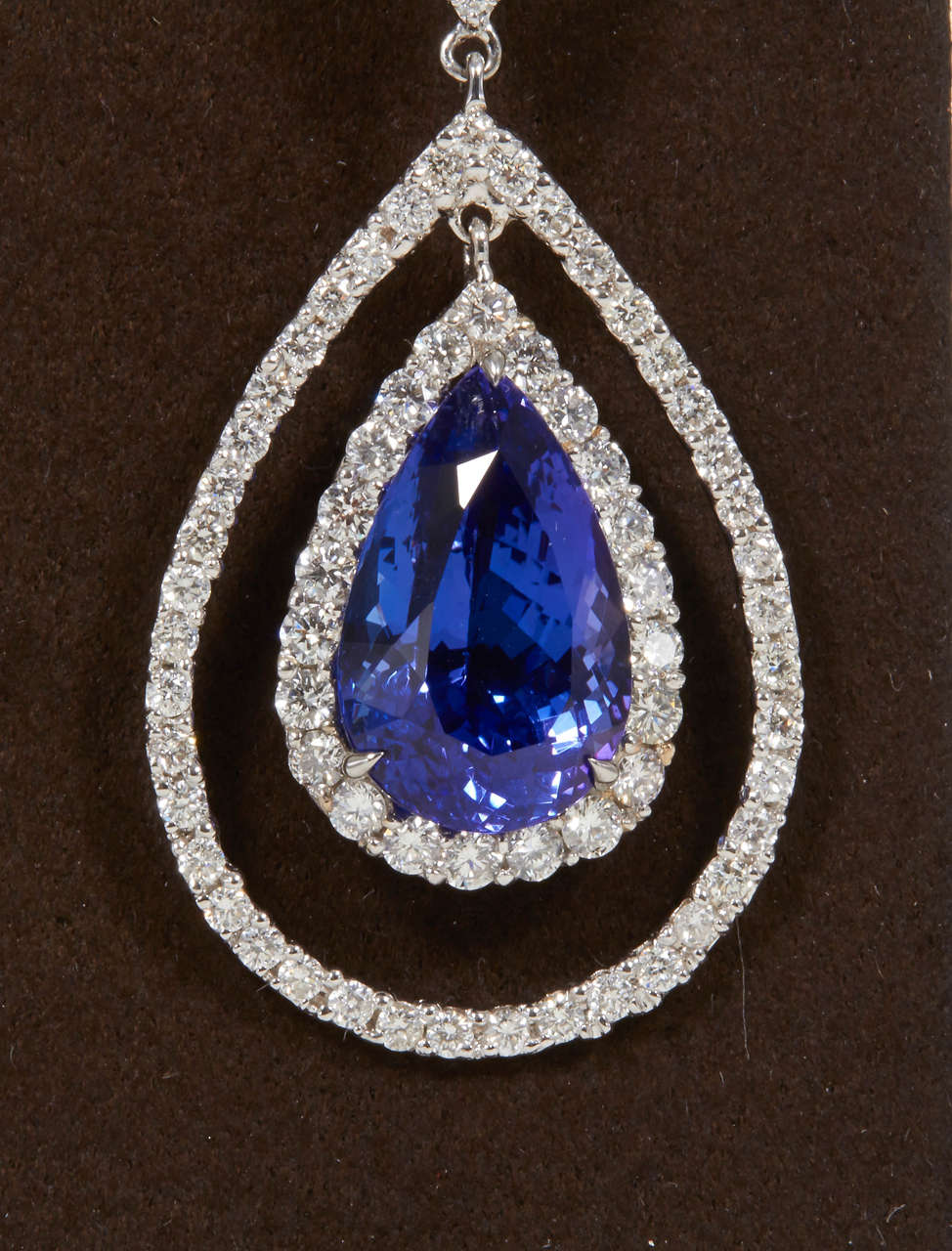 blue tanzanite earrings