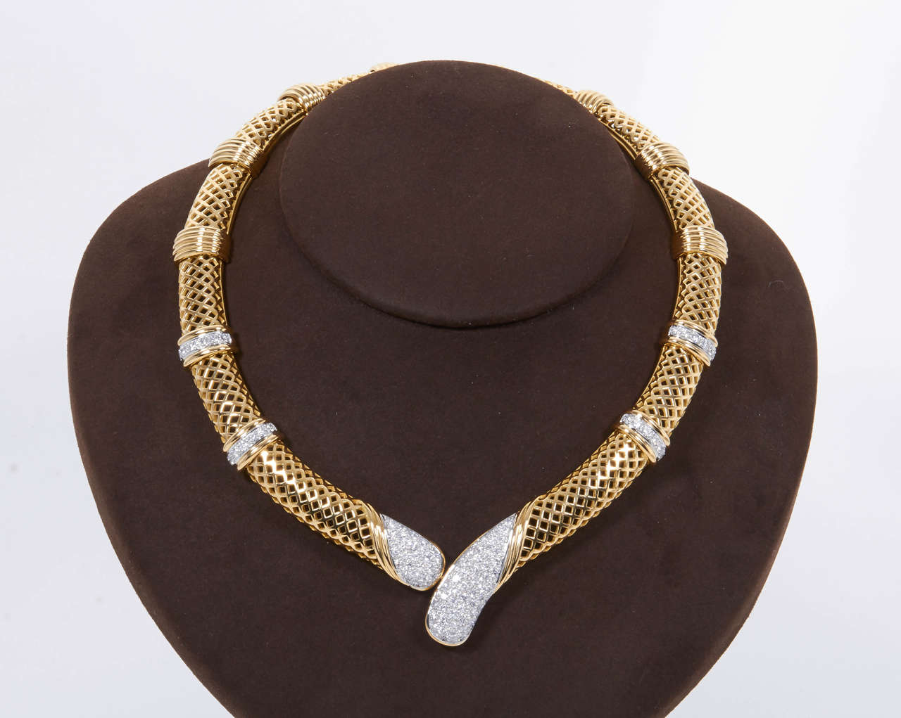 italian diamond necklace