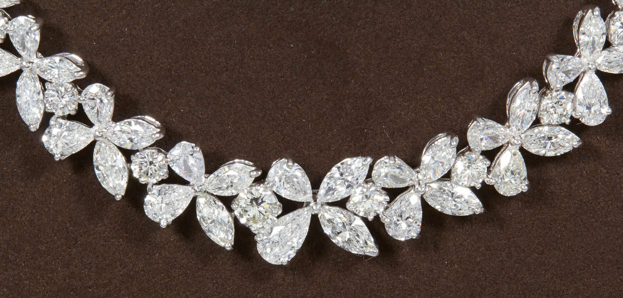 harry winston diamond wreath necklace