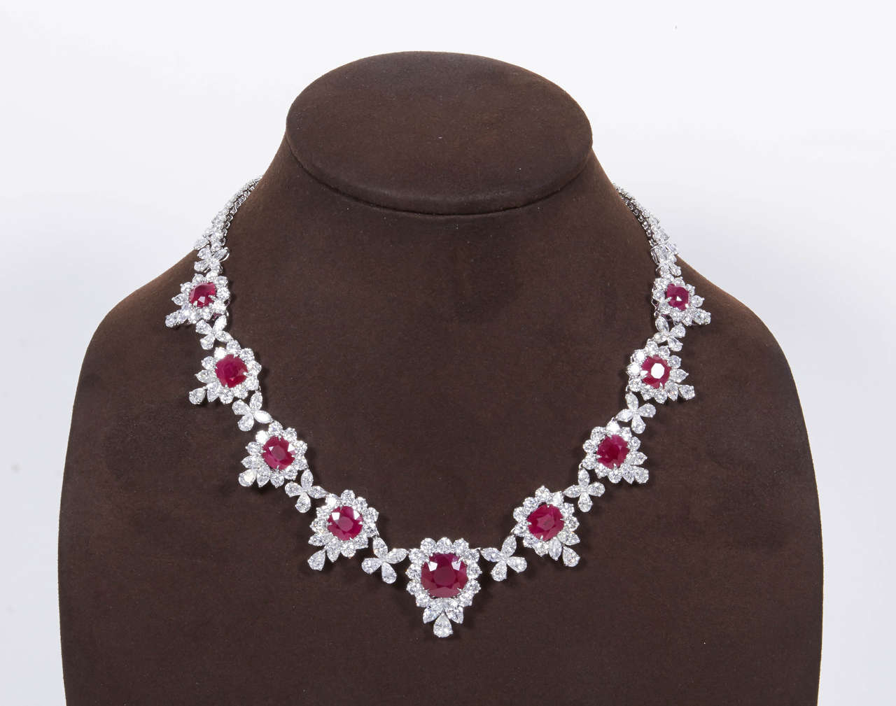 ruby diamond choker