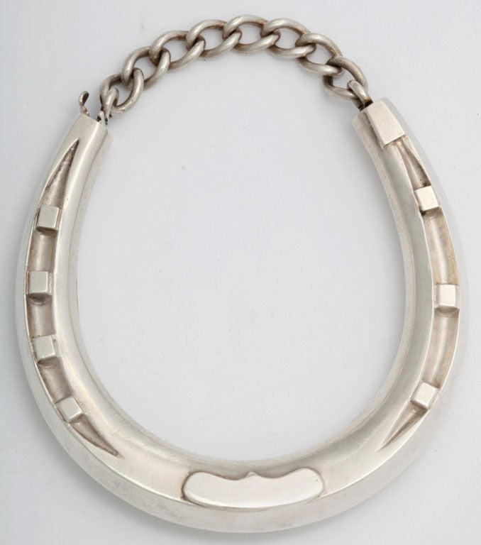 horseshoe clasp bracelet