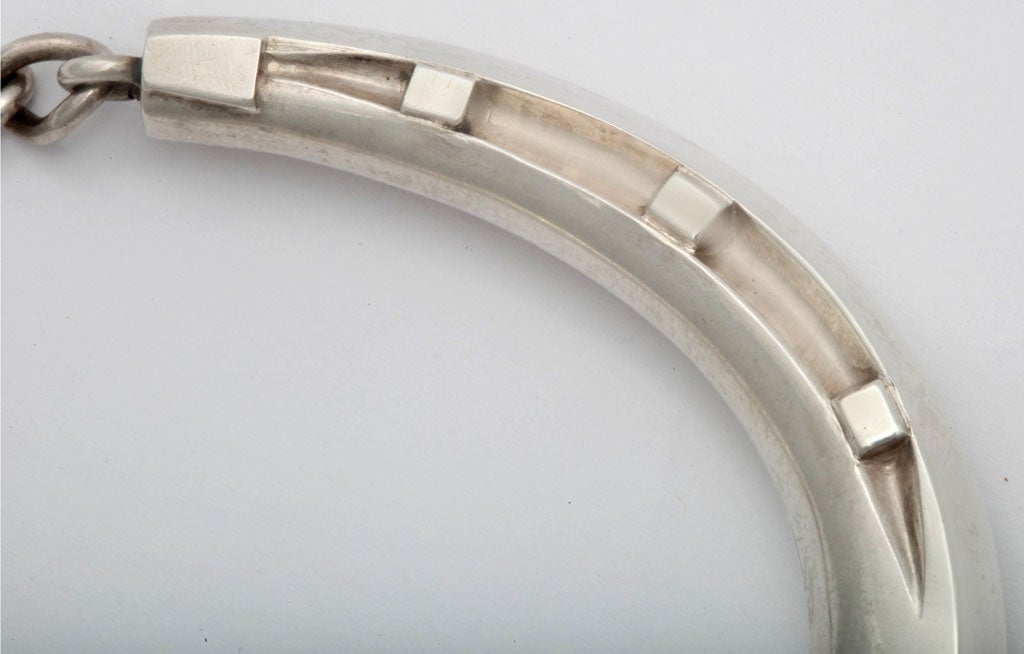 Victorian Sterling Silver Horseshoe Bracelet