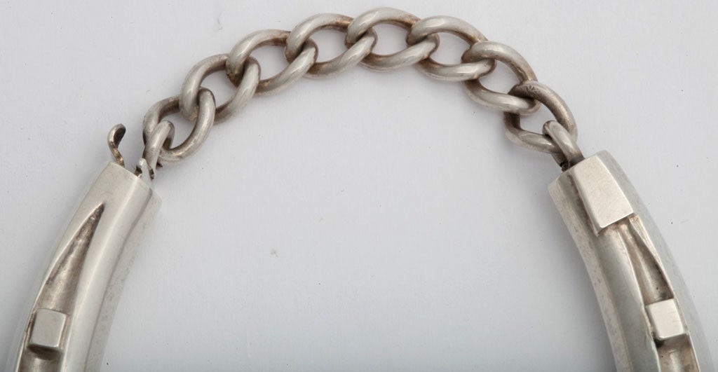 Women's Sterling Silver Horseshoe Bracelet