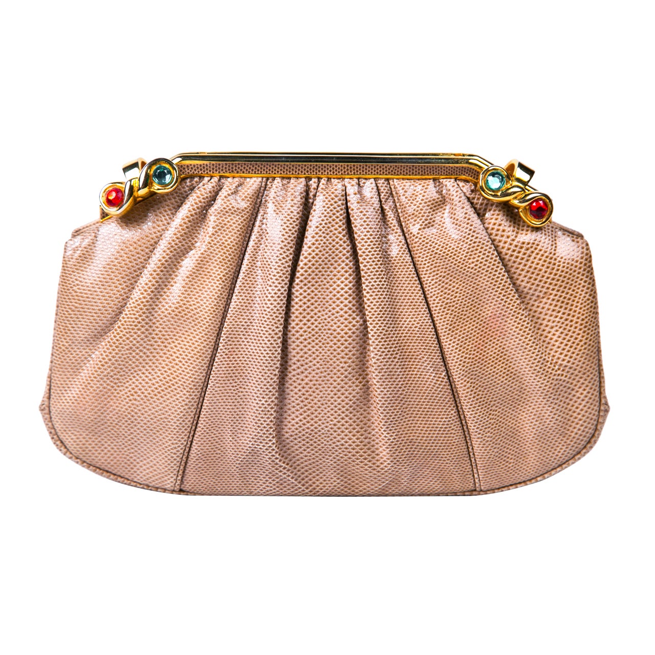 Judith Leiber Skin Clutch