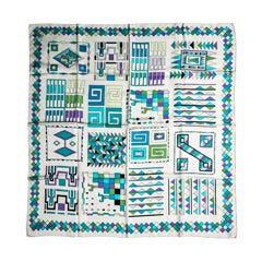 unusual pucci modernist silk scarf 10