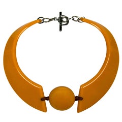 Armani Resin Collar Necklace