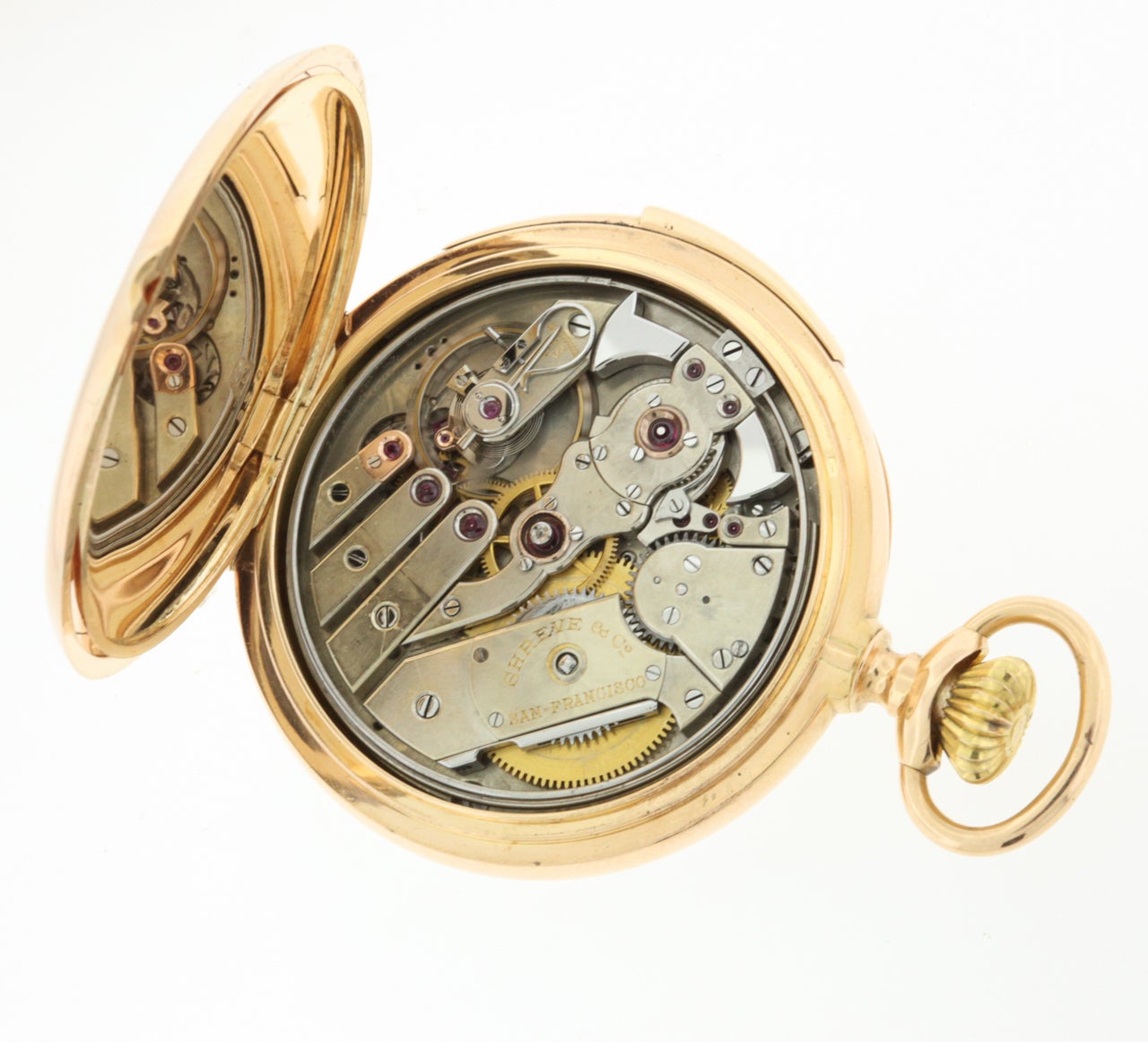 Men's Ulysse Nardin Yellow Gold Minute Repeating Pocket Watch
