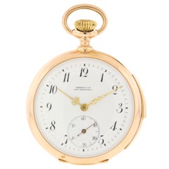 Ulysse Nardin Yellow Gold Minute Repeating Pocket Watch