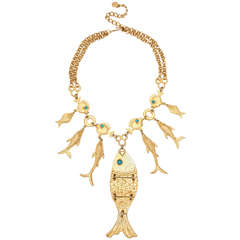 Eleven Fish Runway Necklace 11