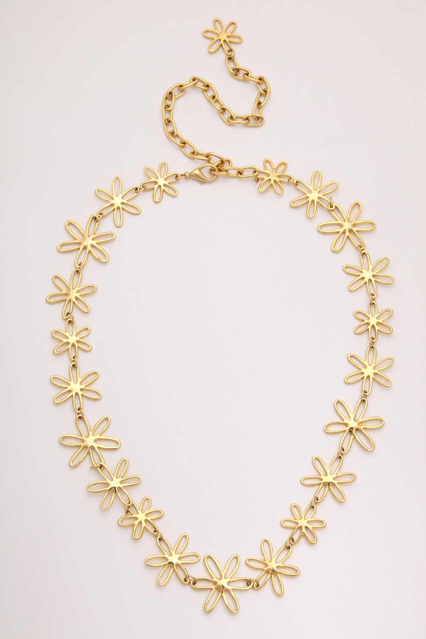 Daisy Chain Belt or Necklace at 1stDibs necklace belt chain