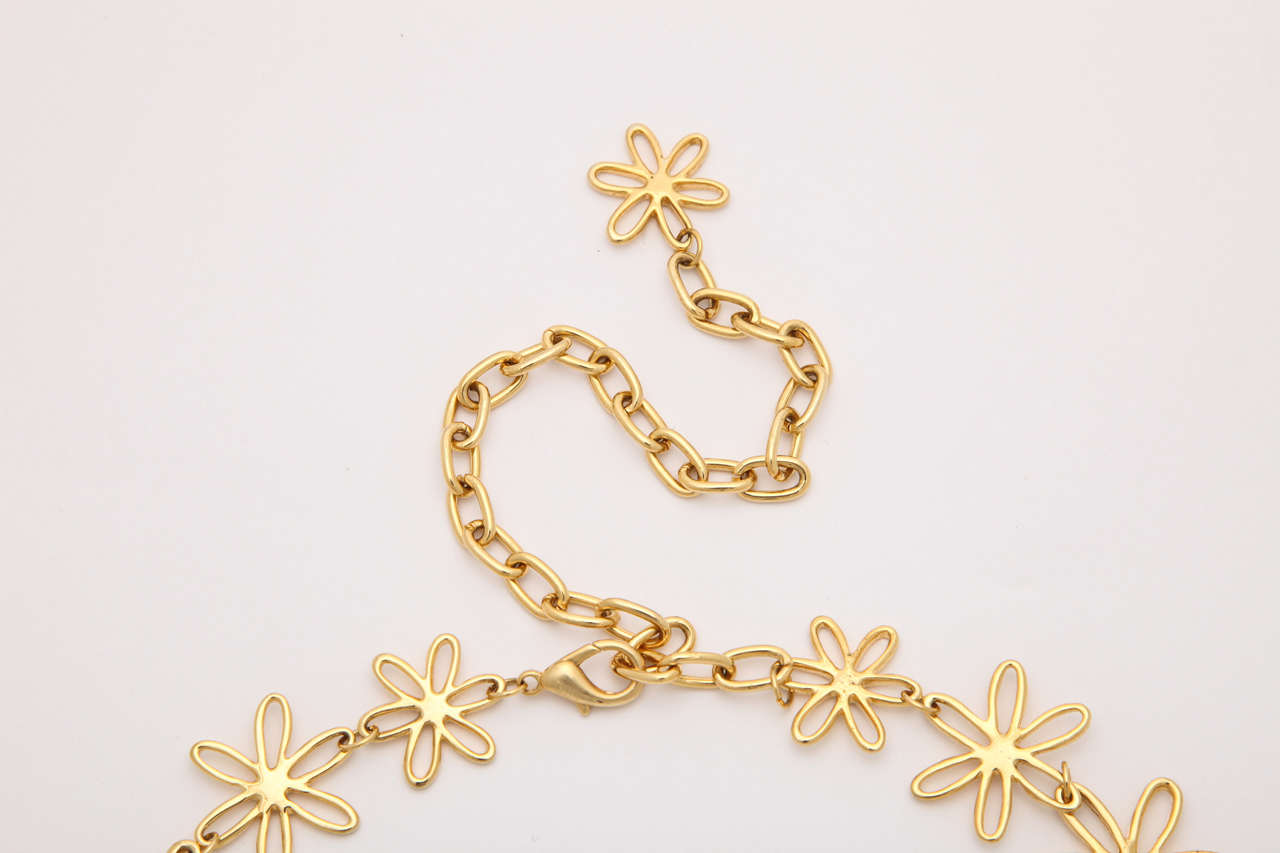 Daisy Chain Belt or Necklace at 1stDibs necklace belt chain