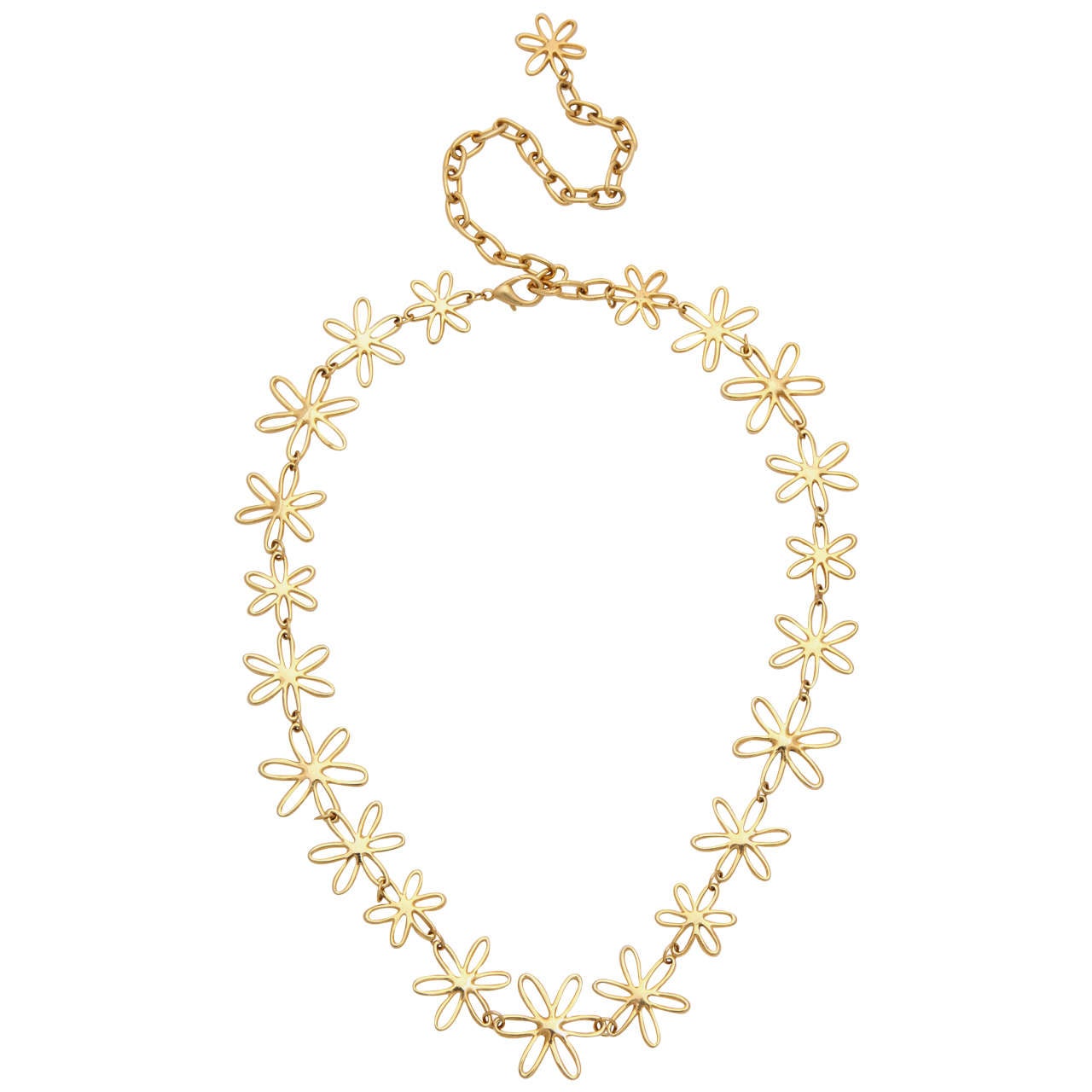 Daisy Chain Belt or Necklace at 1stDibs necklace belt chain