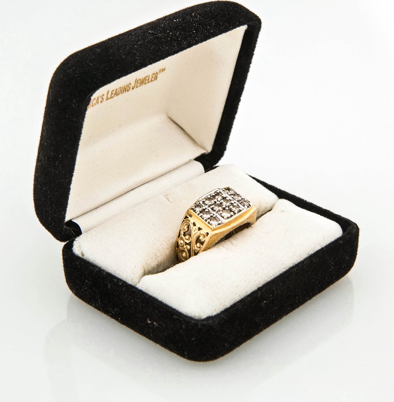 Men's Art  Deco Mens Gold Ring