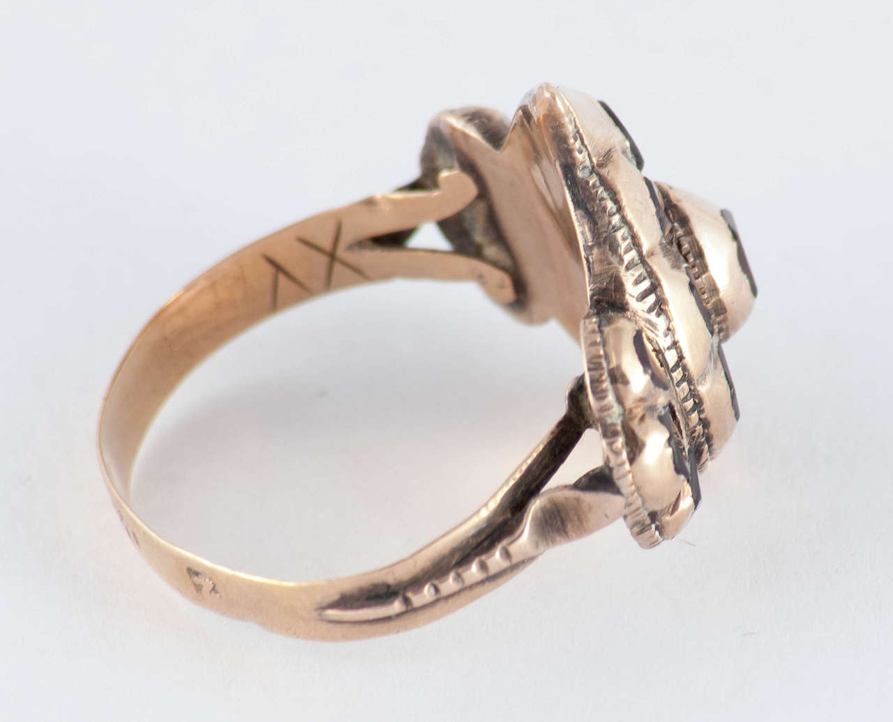 Antique Spanish Gold Heart Ring at 1stDibs spanish rings