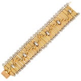 Vintage Van Cleef & Arpels Important Diamond Bracelet