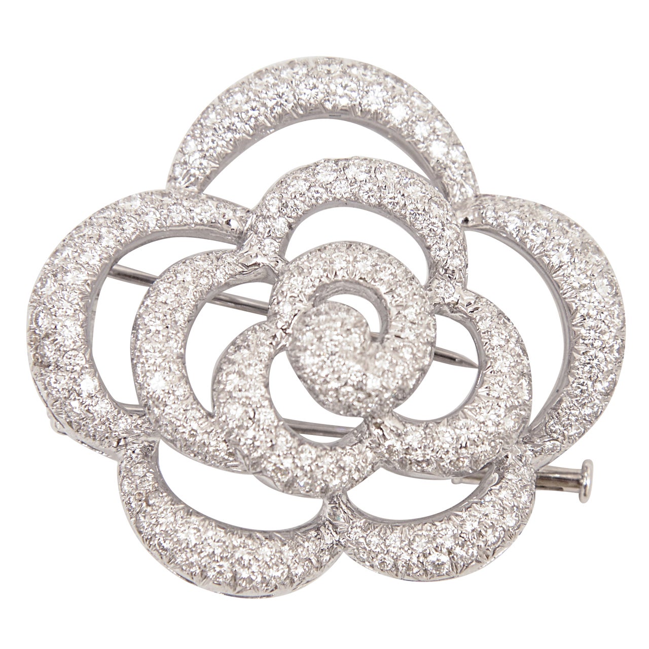 Van Cleef & Arpels Flower Clip-Brooch