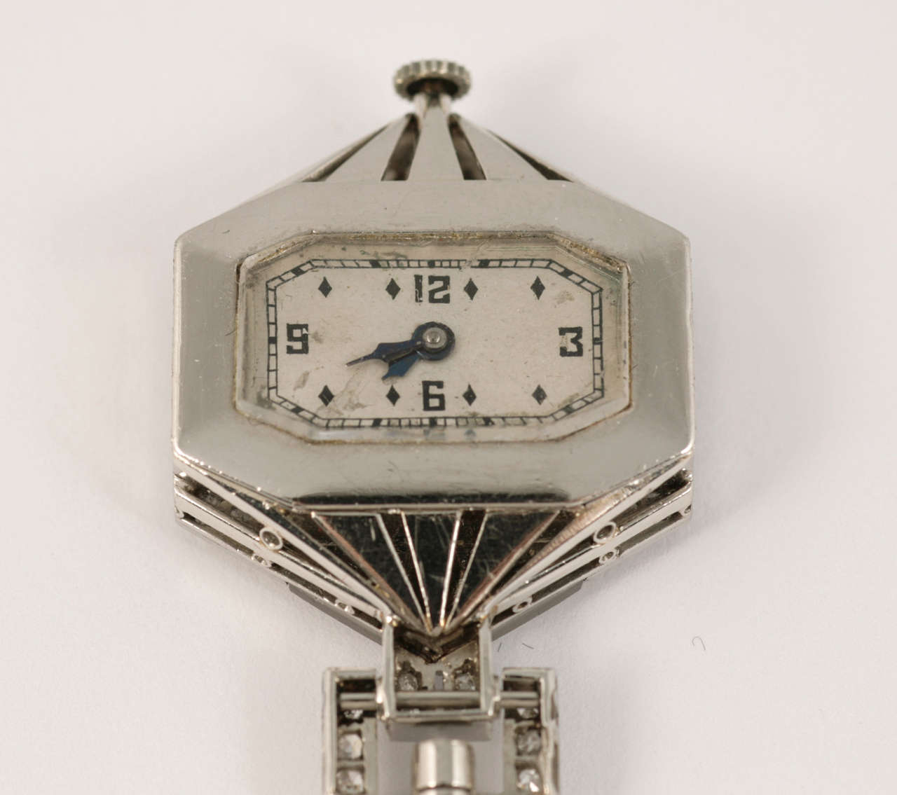 Art Deco Fob Watch For Sale 1