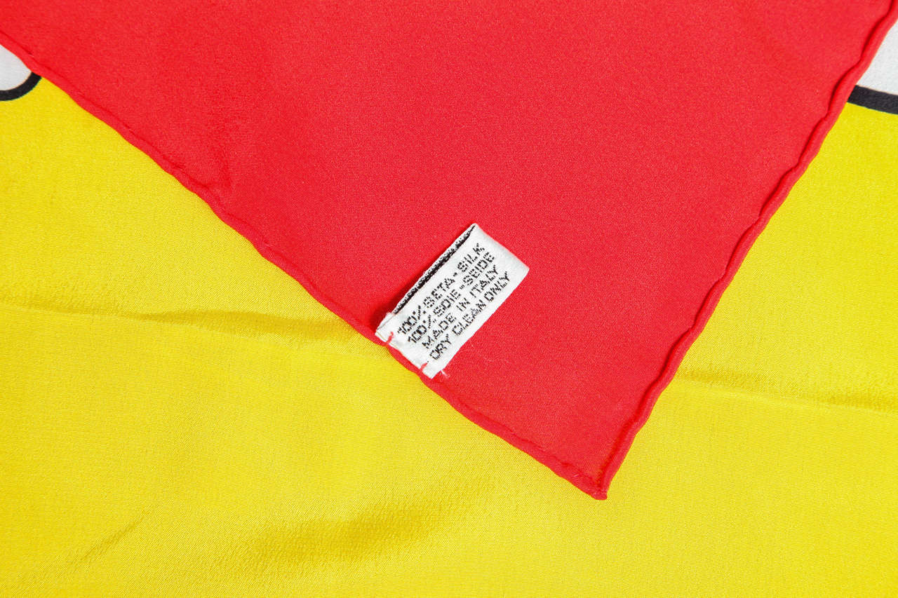 Chanel Rare Drop of No.5 Coco Print Silk Scarf 3