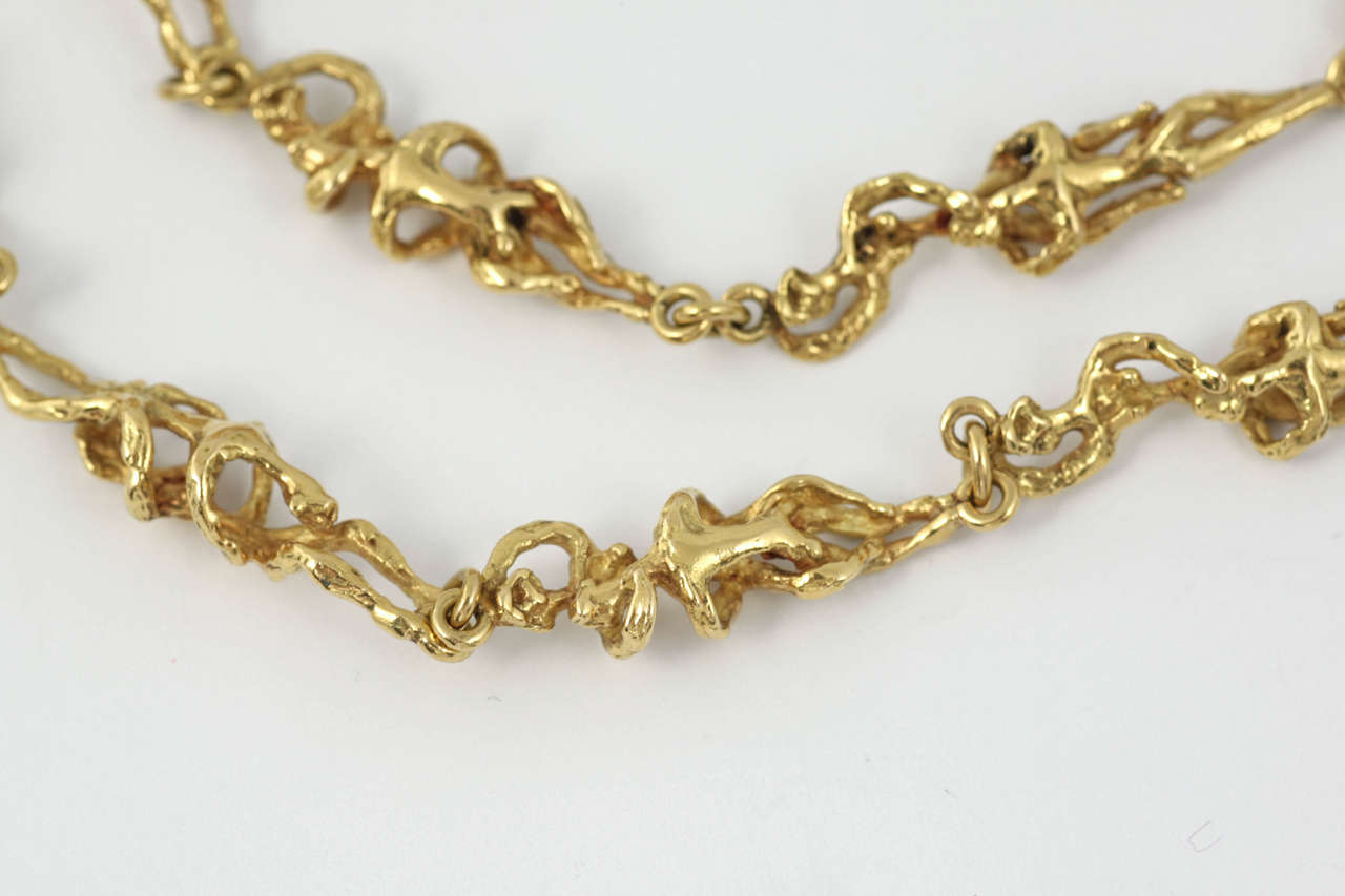 French 18 carat Yellow Gold 