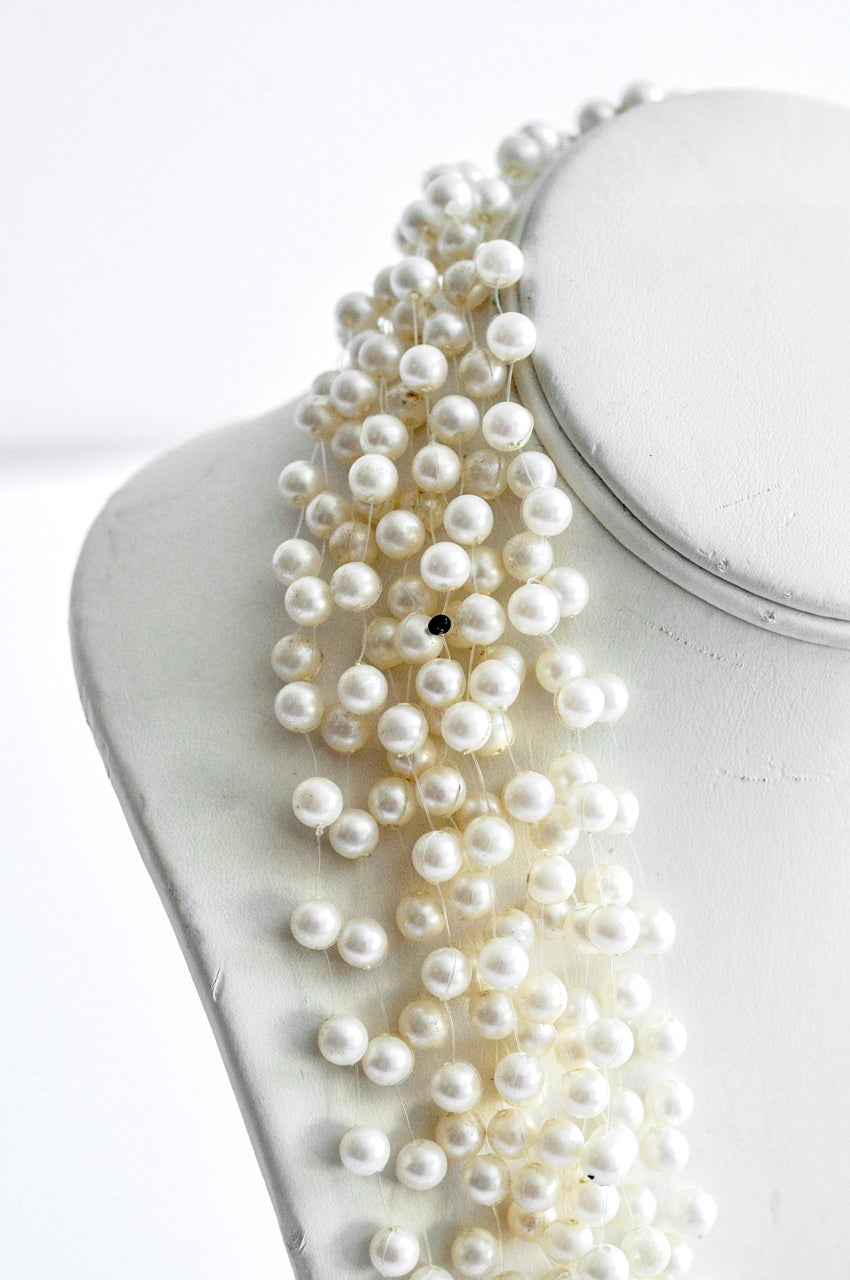 Women's Multi-Strand Pearl Necklace by Langani