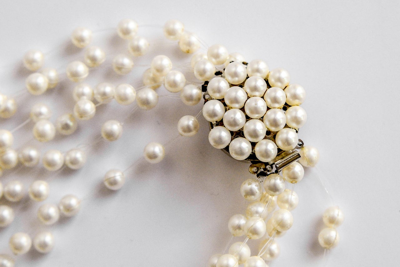 Multi-Strand Pearl Necklace by Langani 2