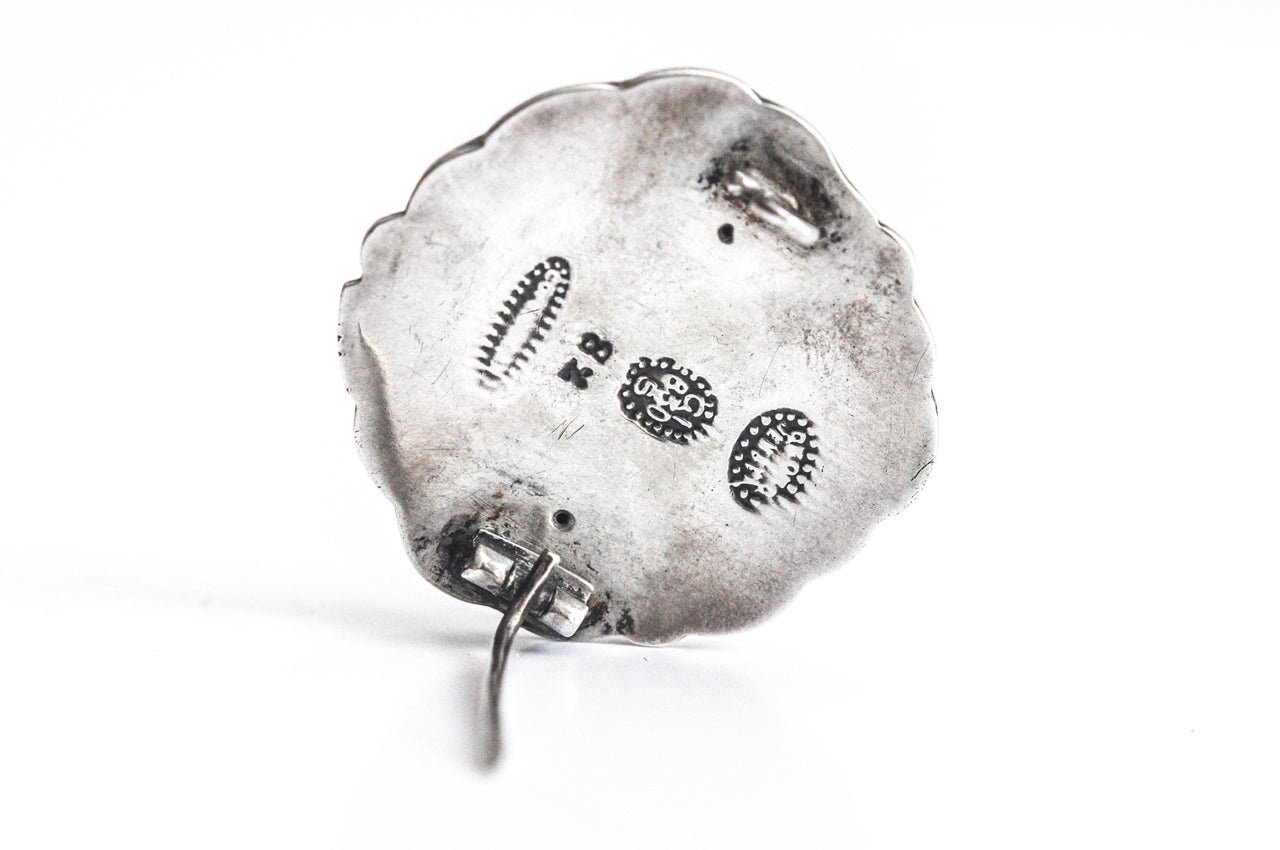 Women's Sterling Silver Pin by Georg Jensen