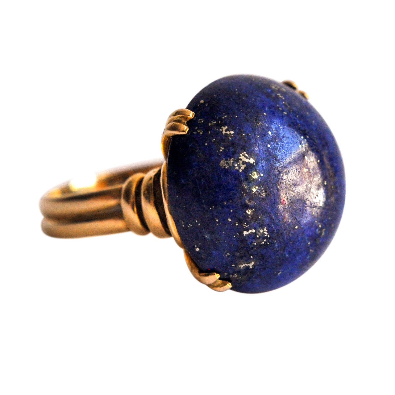 Lapis Lazuli Gold Ring at 1stdibs