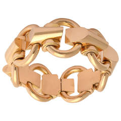 1940s French Gold Bracelet