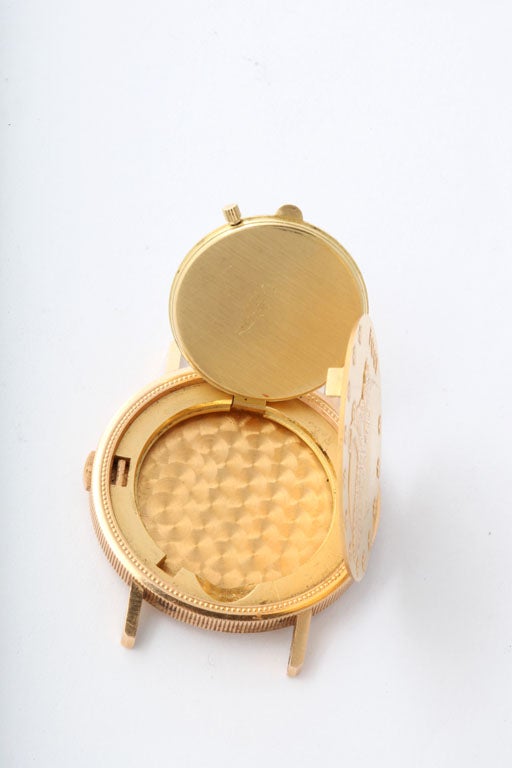 US $20 gold piece covered wrist watch For Sale 4