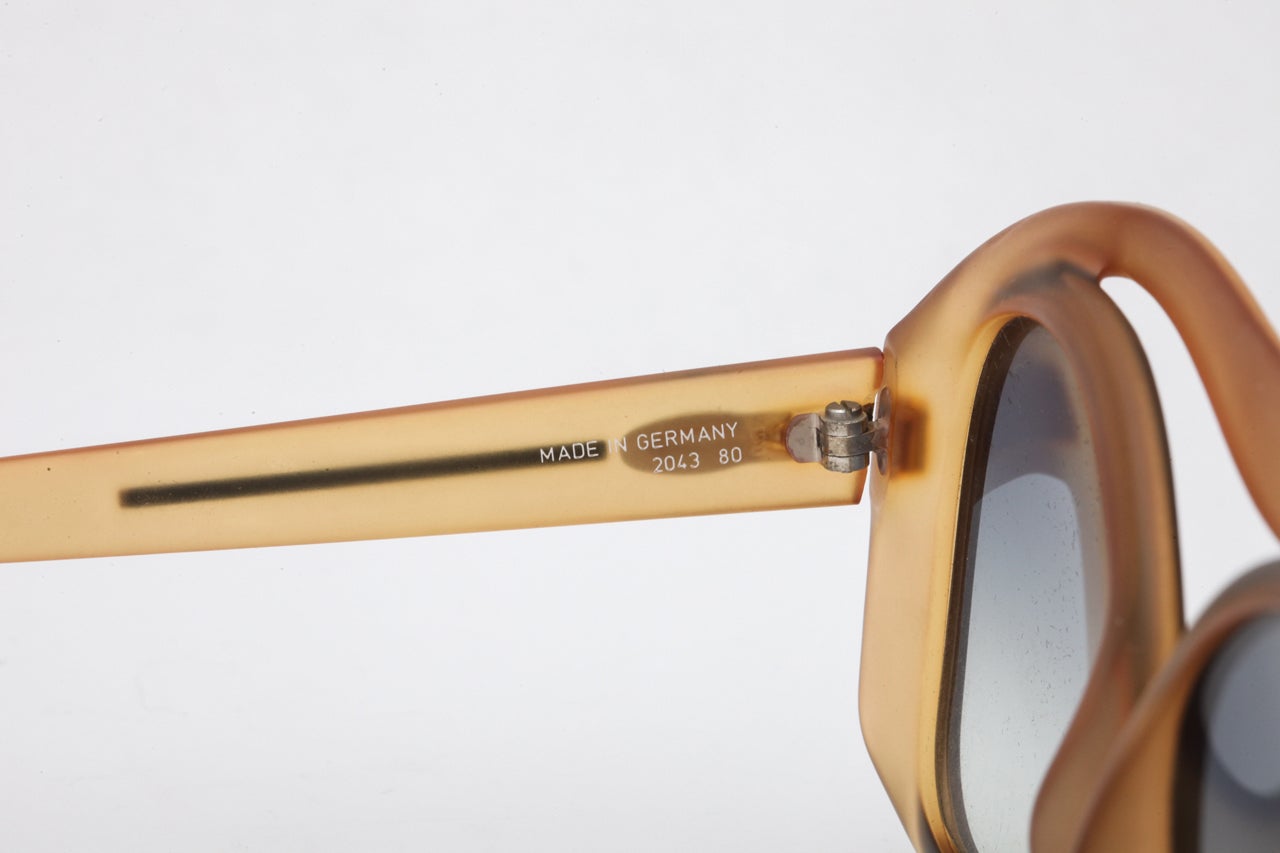 Vintage Christian Dior Sunglasses 2043 80 In Excellent Condition In Chicago, IL