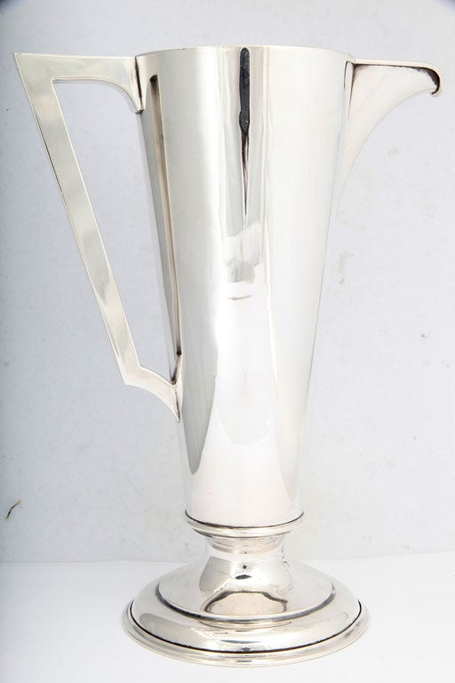 Art Deco Sterling Silver Pitcher