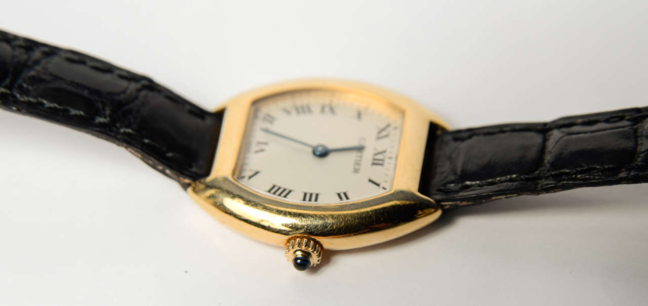 1980s Yellow Gold Cartier 