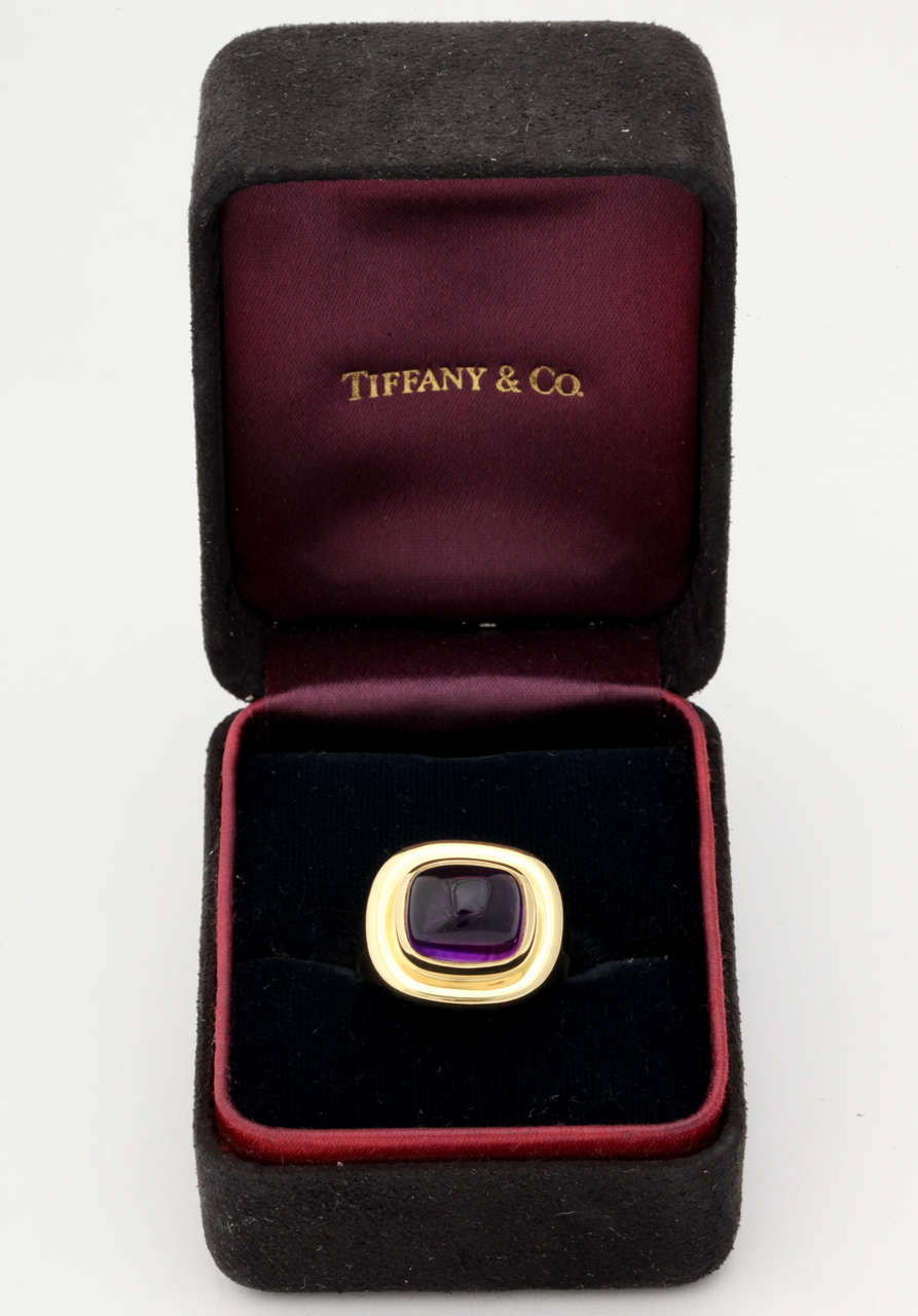 tiffany paloma picasso amethyst ring