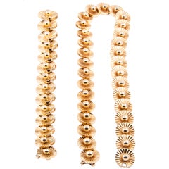 bracelet and collar necklace