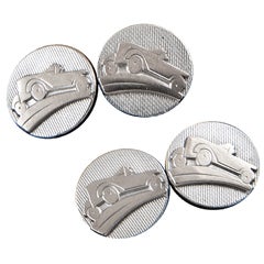 motor car cufflinks