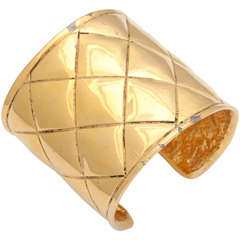 Chanel Quilted Bangle Bracelet 12