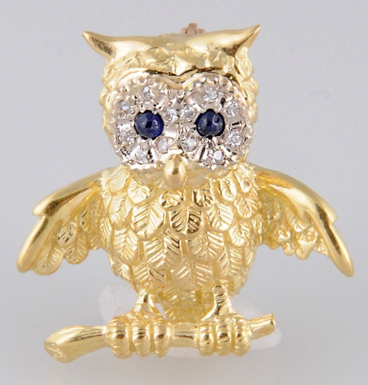 owl brooch uk